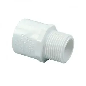 NIBCO L031550 Male Reducing Adapter, 3/4 x 1 Inch Size, PVC | BU4WNB