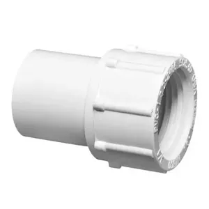 NIBCO L370050 Female Adapter, 3/4 Inch Size, PVC | BU4XBZ