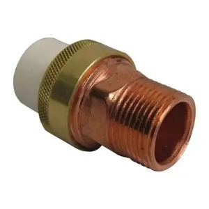 NIBCO M260100 Union, 1/2 Inch SizeTS Slip x MNPT End Style | BU4XJY