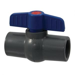 NIBCO MA064AB Compact Economy Ball Valve, 1-1/4 Inch Valve Size, Socket End Style, PVC Body | CA7AWH