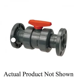 NIBCO MA931AD True Union Ball Valve, 2 Inch Valve Size, Flanged End Style, 150 lb, PVC Body | CA7AWV