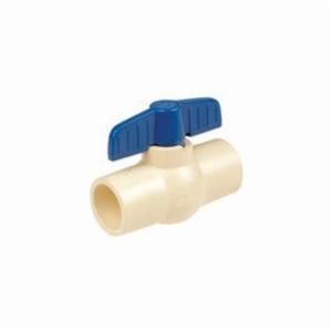 NIBCO MB0012C Ball Valve, 1 Piece, 1-1/2 Inch Valve Size, Slip End Style, CPVC Body | CA7AXQ