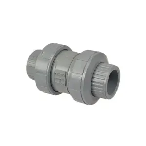 NIBCO MB817AF True Union Ball Check Valve, 3 Inch Valve Size, Socket, CPVC Body | CB3TXF