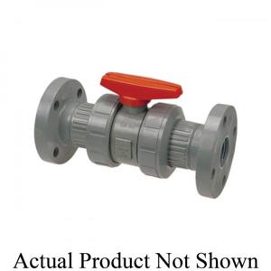 NIBCO MB604AK True Union Bleach Ball Valve, 6 Inch Valve Size, Flanged End Style, 150 lb, CPVC Body | CA3JEC