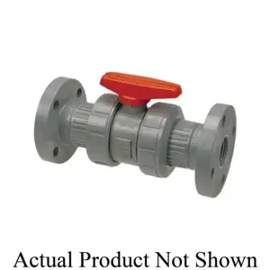 NIBCO MB612AF True Union Ball Valve, 3 Inch Valve Size, Flanged End Style, 150 lb, CPVC Body | CA3JDR