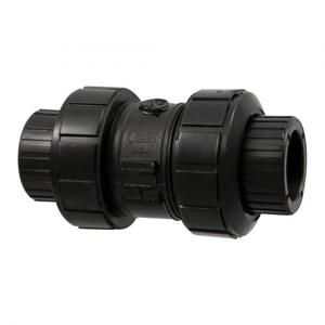 NIBCO MC817AA True Union Ball Check Valve, 1 Inch Valve Size, Socket, Polypropylene Body | CB9RKE