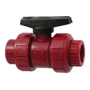 NIBCO MD910AA True Union Ball Valve, 1 Inch Valve Size, FNPT End Style, PVDF Body | CC2KVB