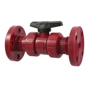 NIBCO MD912AA True Union Ball Valve, 1 Inch Valve Size, Flanged End Style, 150 lb, PVDF Body | CC2KUV