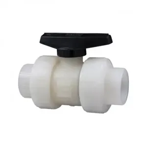 NIBCO ME909A8 True Union Ball Valve, 3/4 Inch Valve Size, Socket End Style, PVDF Body | CC3GUZ