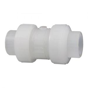 NIBCO MN817AA True Union Ball Check Valve With Plug, 1 Inch Valve Size, Socket, Polypropylene Body | CC3GWH