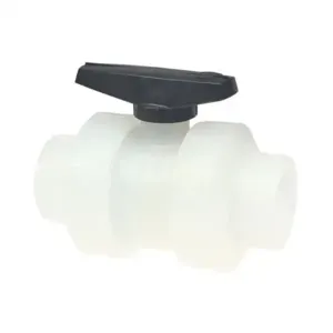 NIBCO MN914AB True Union Ball Valve, 1-1/4 Inch Valve Size, FNPT End Style, Polypropylene Body | CC4ZMH