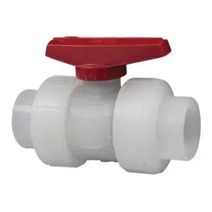 NIBCO MN910AA True Union Ball Valve, 1 Inch Valve Size, FNPT End Style, Polypropylene Body | CC4ZMA