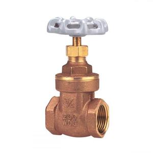 NIBCO N00116F Gate Valve, 3 Inch Valve Size, NPT, Brass Body | BZ4WCN