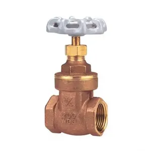 NIBCO N00116D Gate Valve, 2 Inch Valve Size, NPT, Brass Body | CC4ZNF