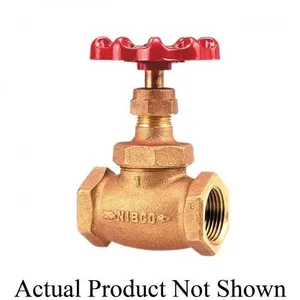 NIBCO N53XA05 Globe Valve, 3/8 Inch Size, NPT End Style, Bronze Body | BZ2LMW