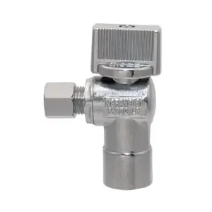 NIBCO ND612L2 Stop Valve, 1/2 Inch Size, 125 Psi, Copper Alloy Body | BQ4UZD