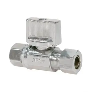 NIBCO ND613L5 Stop Valve, 3/8 Inch Size, 125 Psi, Copper Alloy Body | BQ4UZN