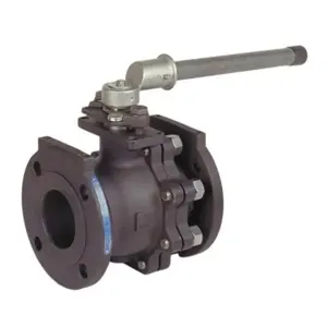 NIBCO NG306GN Split Body Ball Valve, 12 Inch Valve Size, Flanged End Style, 150 lb, Carbon Steel Body | CA2CMU