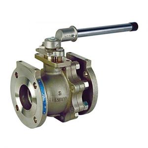 NIBCO NG308FF Split Body Ball Valve, 3 Inch Valve Size, Flanged End Style, 150 lb, Stainless Steel Body | CA3JCV