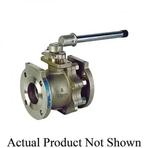 NIBCO NG308FA Split Body Ball Valve, 1 Inch Valve Size, Flanged End Style, 150 lb, Stainless Steel Body | CA3JCP