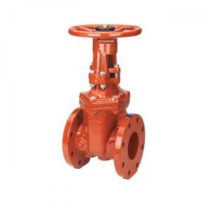 NIBCO NS2921XF Gate Valve With Ports, 3 Inch Valve Size, Flanged, Ductile Iron Body | CC4RXX