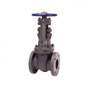 NIBCO NHA30NH Gate Valve With Gasket, 4 Inch Valve Size, Flat Face Flanged, Cast Iron Body | BZ8YLQ