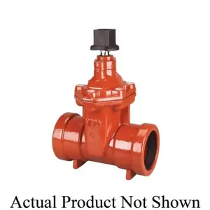 NIBCO NHAC21M Gate Valve, 10 Inch Valve Size, IPS Push-On, Cast Iron Body | BZ3LZJ