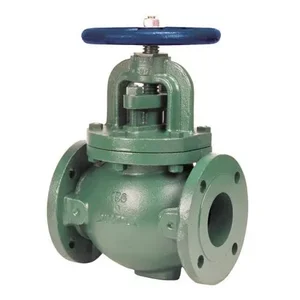 NIBCO NHC880J Globe Valve, 5 Inch Size, Raised Face Flanged End Style, Ductile Iron Body | CB2UYG