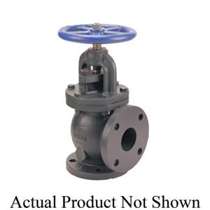 NIBCO NHD300K Angle Valve, 6 Inch Size, Flanged End Style, Cast Iron Body | CB9MTW