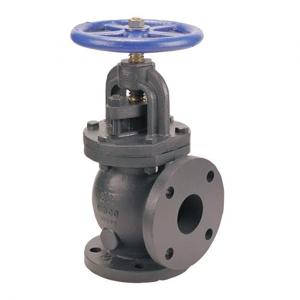 NIBCO NHD300E Angle Valve, 2-1/2 Inch Size, Flanged End Style, Cast Iron Body | CB9MTT