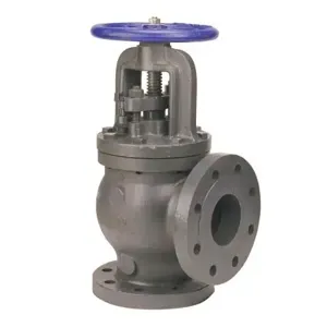 NIBCO NHDT00F Angle pattern Angle Valve, 3 Inch Size, Flanged End Style, Cast Iron Body | CA7ELN