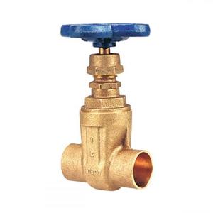 NIBCO NJ0J00F Gate Valve, 3 Inch Valve Size, Solder, Bronze Body | CC2WDR