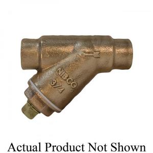 NIBCO NJ2RA06 Wye Strainer, 1/2 Inch Size, Solder Connection | BU4XRE
