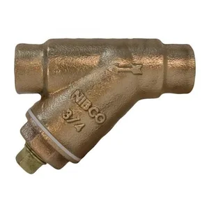 NIBCO NJ2QA0B Wye Strainer, 1-1/4 Inch Size, Solder Connection | BU4XRD