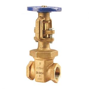 NIBCO NL03L0A Gate Valve, 1 Inch Valve Size, Threaded, Bronze Body | CC8HNQ