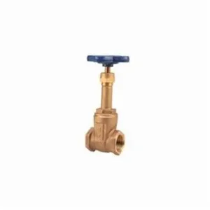 NIBCO NL0510C Gate Valve With Drain, 1-1/2 Inch Valve Size, Threaded, Bronze Body | BY7FPA