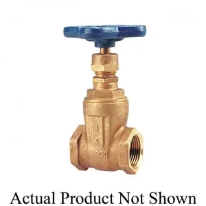 NIBCO NL0J24D Gate Valve, 2 Inch Valve Size, Threaded, Bronze Body | CA3TZU