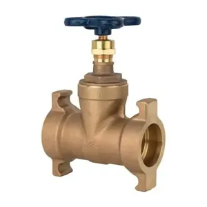 NIBCO NL0JE2D Gate Valve, 2 Inch Valve Size, Push-On, Bronze Body | CA9ZRQ