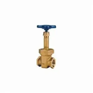 NIBCO NL0Z004 Gate Valve, 1/4 Inch Valve Size, FNPT, Bronze Body | CA8NZL