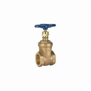 NIBCO NL1J006 Gate Valve, 1/2 Inch Valve Size, Thread, Bronze Body | BY9UWF