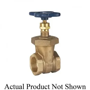 NIBCO NL1T00D Gate Valve, 2 Inch Valve Size, Threaded, Bronze Body | CA9MVJ