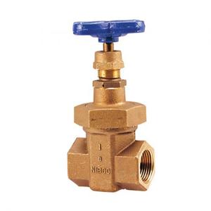 NIBCO NL2IS0A Gate Valve, 1 Inch Valve Size, Threaded, Bronze Body | CA9MWX