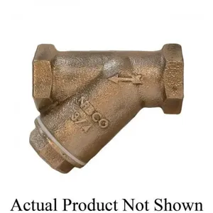 NIBCO NL2RB04 Wye Strainer, 1/4 Inch Size, Threaded Connection | BU4XJC