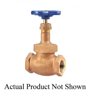 NIBCO NL34W0F Globe Valve, 3 Inch Size, NPT End Style, Bronze Body | CC6TMX