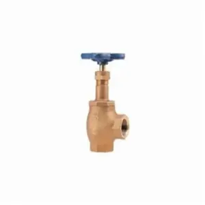 NIBCO NL4K008 Angle Valve, 3/4 Inch Size, FNPT End Style, Bronze Body | BY8EHV