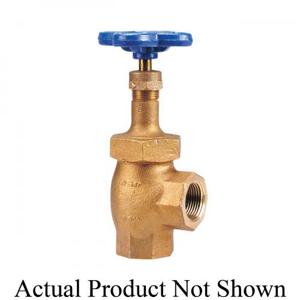 NIBCO NL54002 Angle Valve, 1/8 Inch Size, NPT End Style, Bronze Body | BY8EJC