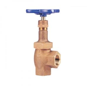 NIBCO NL6300F Angle Valve With Plastic Nut, 3 Inch Size, NPT End Style, Bronze Body | BY8EJQ