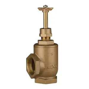 NIBCO NL69P0D Angle Valve, 2 Inch Size, Threaded End Style, Bronze Body | CB8XHK