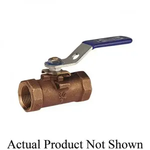 NIBCO NL9410B Ball Valve, 1 Piece, 1-1/4 Inch Valve Size, FNPT End Style, Bronze Body | BZ3AFQ