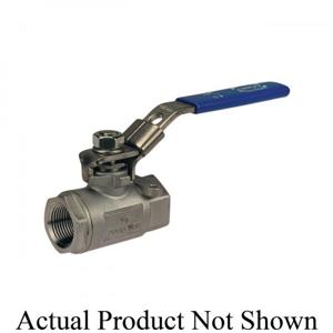 NIBCO NL94Q76 Ball Valve, 2 Piece, 1/2 Inch Valve Size, FNPT End Style, Stainless Steel Body | CA4BVH